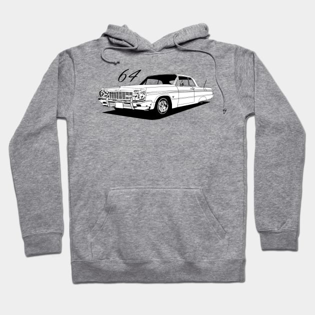 64 impala Hoodie by ThornyroseShop